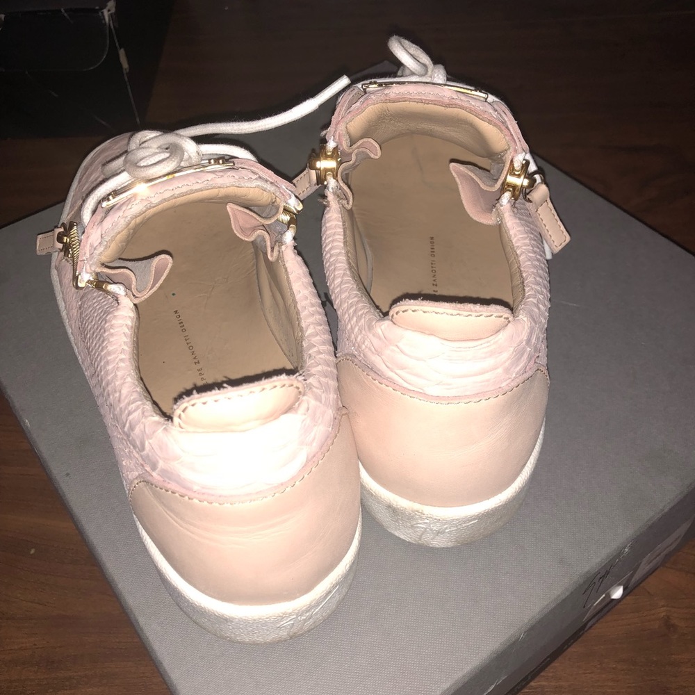 Giuessepe zanotti pink/ nude sneakers